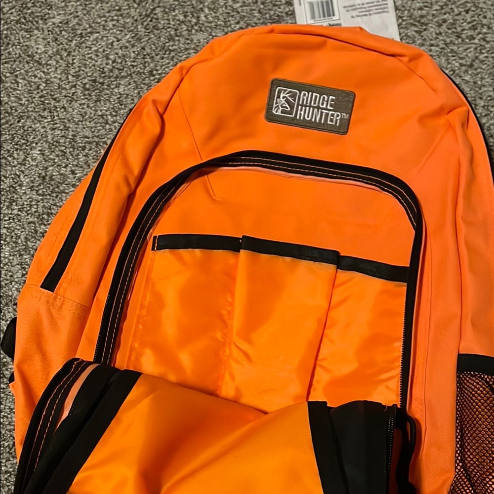 New Ridge Hunter Orange Hunting Backpack - Picture 2 of 8